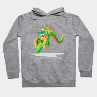 Dragon on Air to Move Hoodie